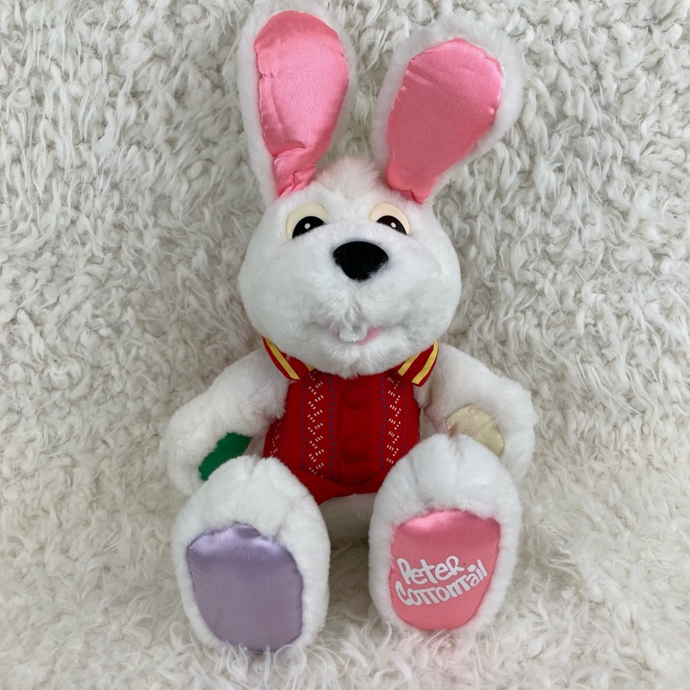 Classic Media Peter Cottontail Motion Activated Plush Stuffed Animal Toy 15”